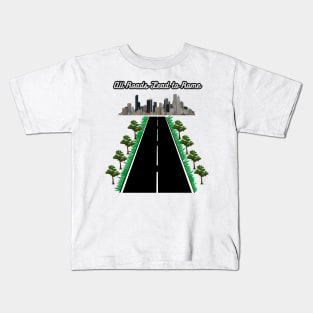 All Roads Lead to Rome Kids T-Shirt